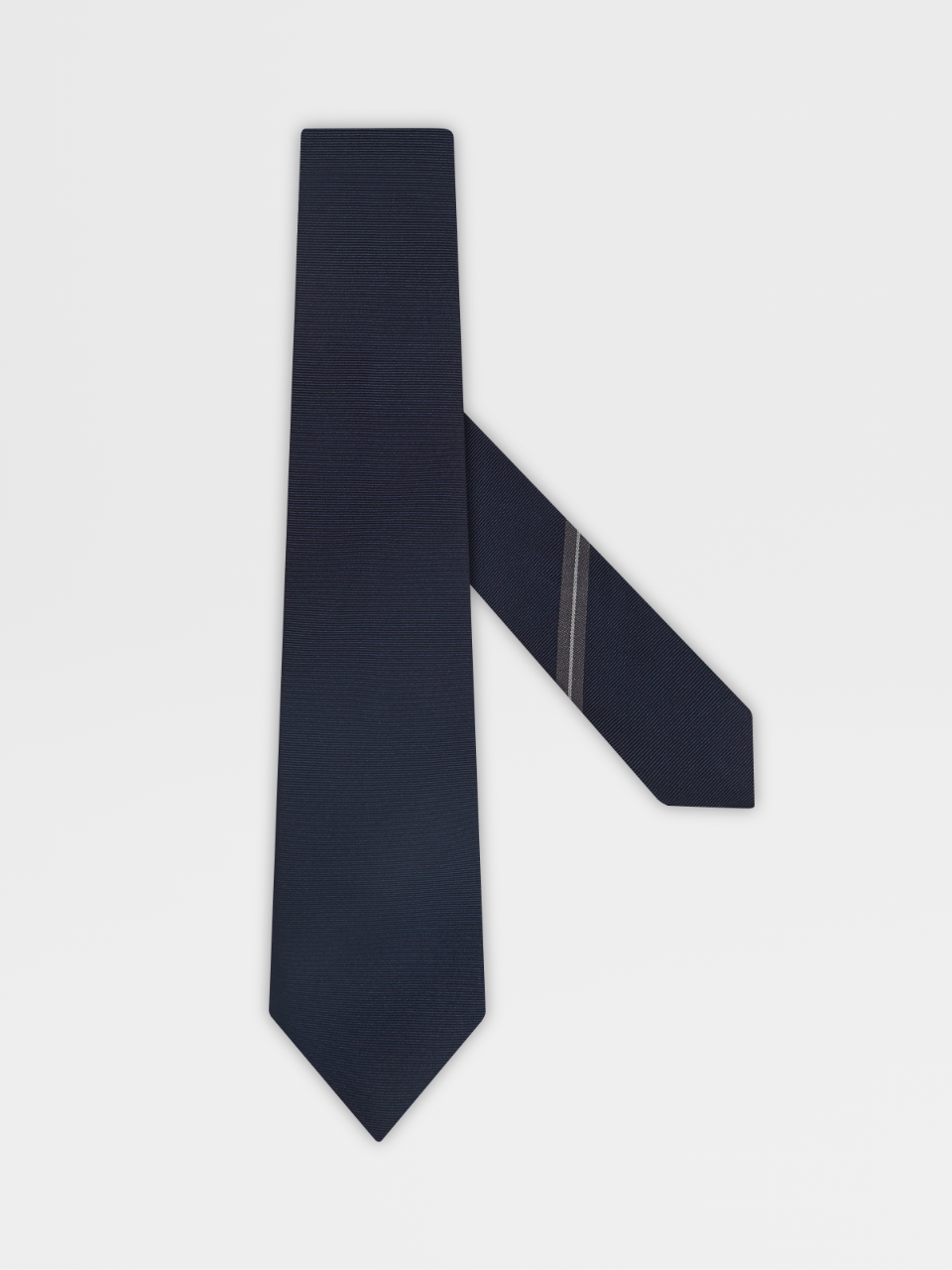Royal Blue Z Vintage Logo Silk Tie